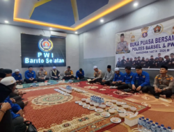 PWI Barsel dan Polres Pererat Silaturahmi Lewat Bukber serta Berbagi Ratusan Takjil