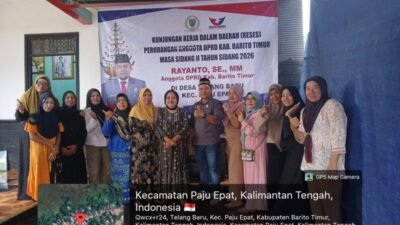 Reses DPRD Barito Timur, Rayanto Serap Aspirasi Warga Desa Telang Baru