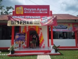 Doyan Ayam Grand Opening di Kota Tamiang Layang, Kuliner Murah Meriah Tapi Berkelas