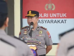 Kapolres Barito Timur Siap Amankan Idul Fitri, Gelar Apel Pasukan Ketupat Telabang 2026