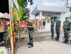 Tiba di Barito Timur, Bupati Sambut Kedatangan Mayor Inf Wahyu Hariatmoko, S.S.T.HAN