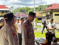 Wakapolda Kunjungi Polres Barito Timur