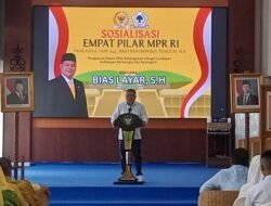 Anggota DPR RI Fraksi Golkar, Bias Layar, S.H. Gelar Sosialisasi 4 Pilar.