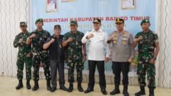 Perkuat Sinergi Daerah, Bupati Barito Timur Sambut Kunjungan Staf Korem 102/Panju Panjung