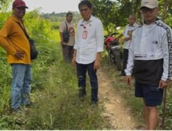 Dugaan Proyek Fiktif Jalan Bantayum–Badampu, Kadis PUPR Bartim Tinjau Objek Berbeda