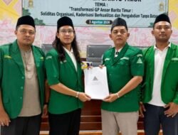 Muhammad Zakirin, S.A.P Nahkodai GP Ansor Barito Timur 2026-2030